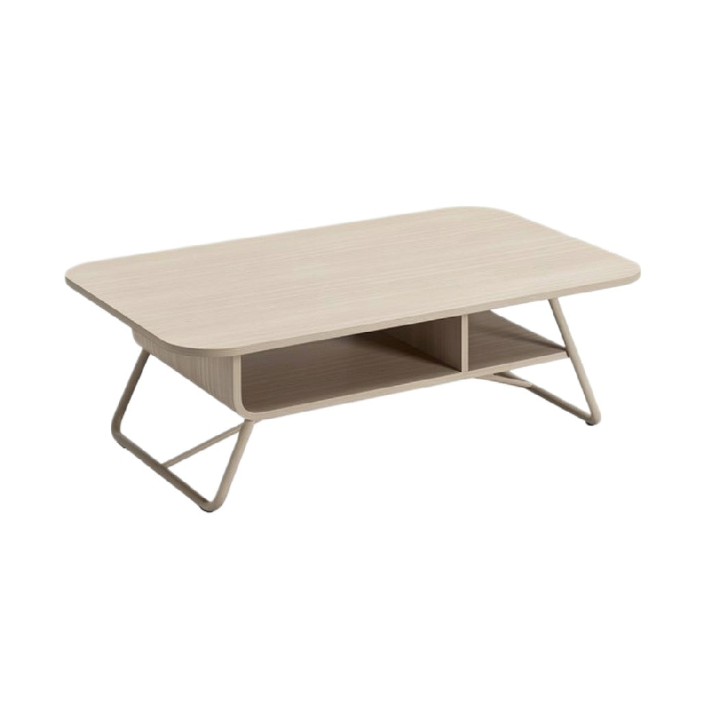 Moderne salontafel met opbergruimte en slanke poten